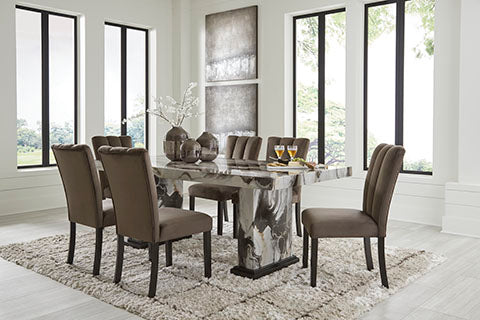 Jazmore Dining Table and 6 Chairs