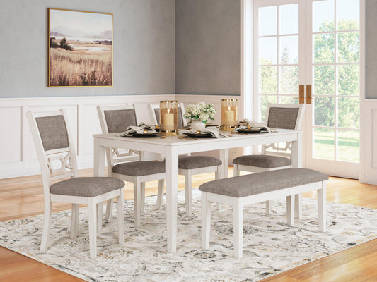 Erinberg Dining Room Table Set (6/CN)