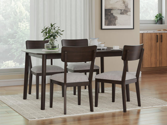 Shorbyn Dining Room Table Set (5/CN)