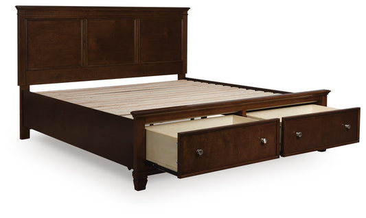 Danabrin California King Panel Storage Bed
