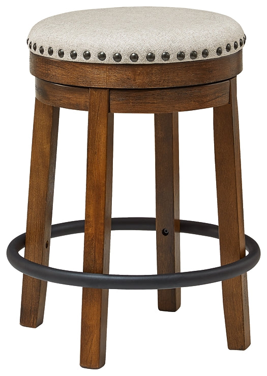 Ashley Express Valebeck UPH Swivel Stool (1/CN) – Furniture