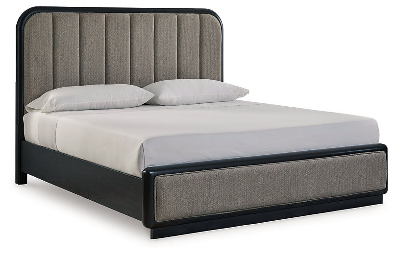 Rowanbeck  Upholstered Panel Bed