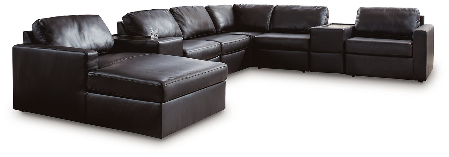 Modmax II 8-Piece Sectional with Chaise and Storage Consoles
