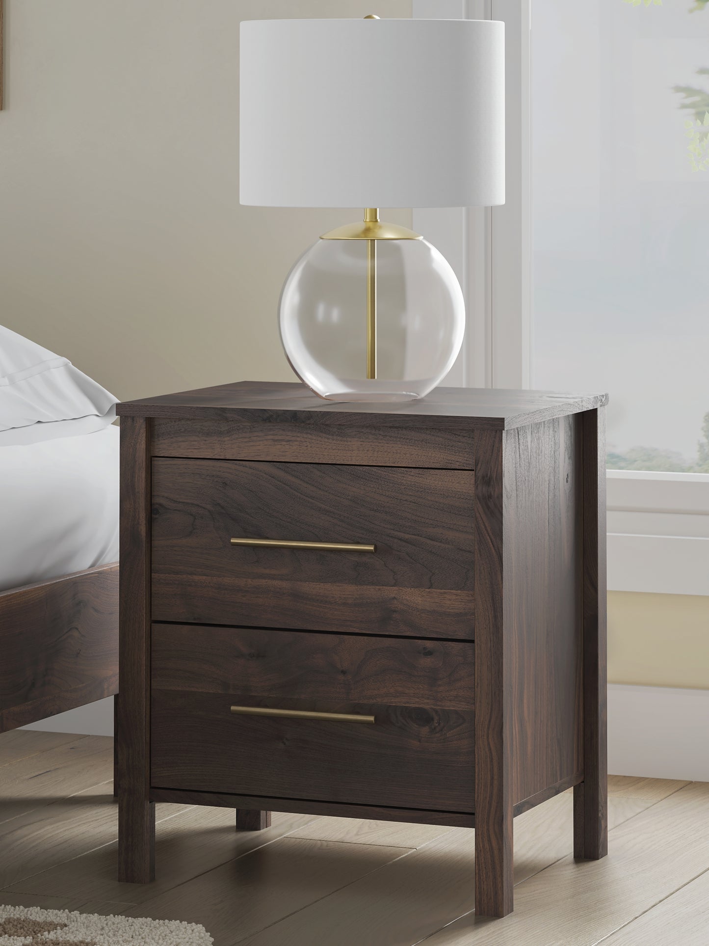 Ashley Express - Calverson Two Drawer Night Stand