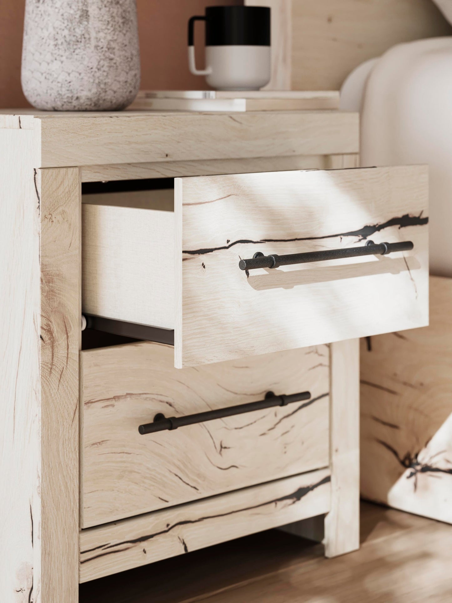 Ashley Express - Lawroy Two Drawer Night Stand