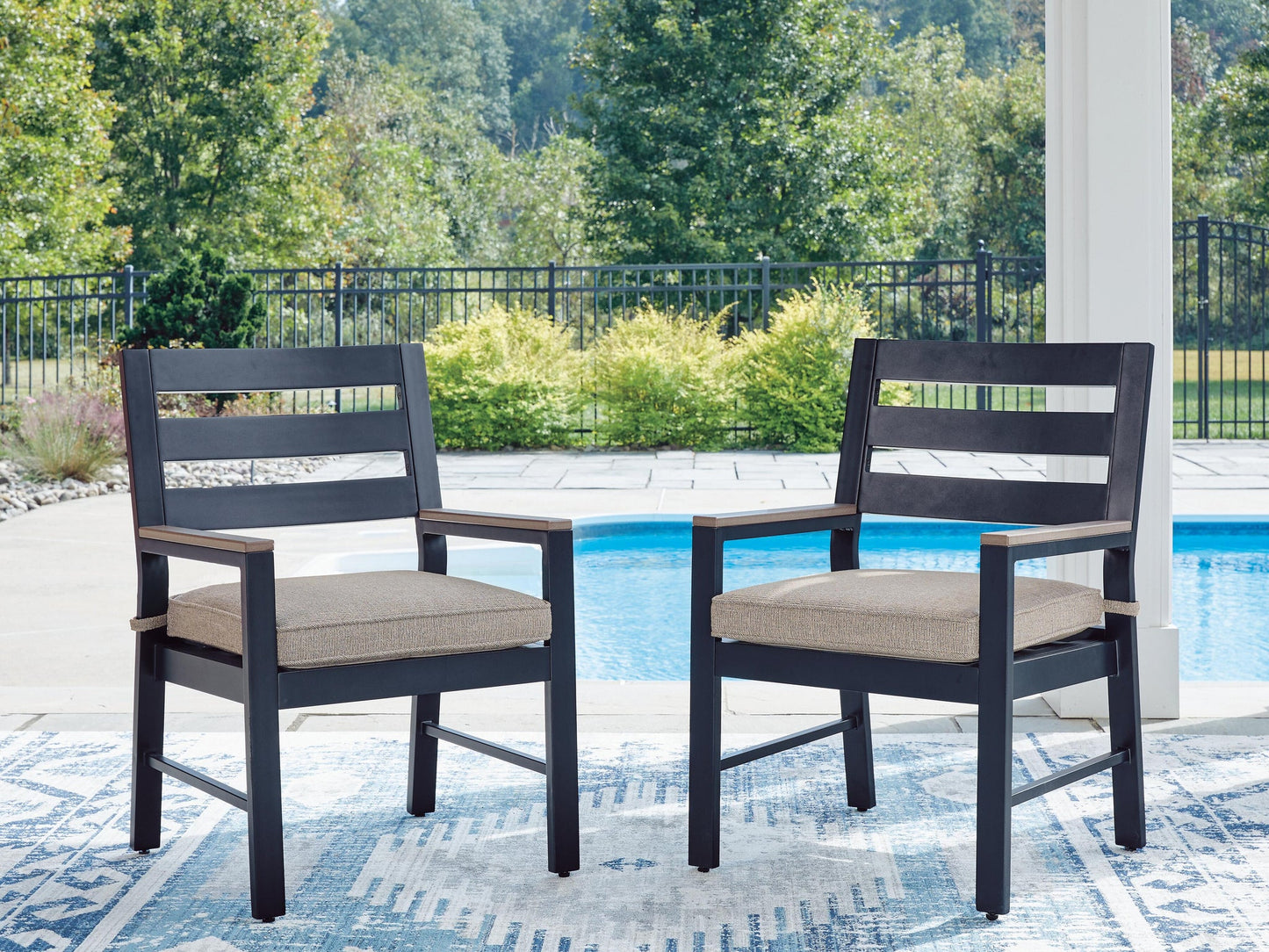 Ashley Express - East Beach Arm Chair With Cushion (2/CN)