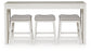 Ashley Express - Robbinsdale RECT DRM Counter TBL Set(4/CN)