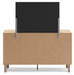 Cielden Queen Panel Headboard, Dresser, Mirror and Nightstand