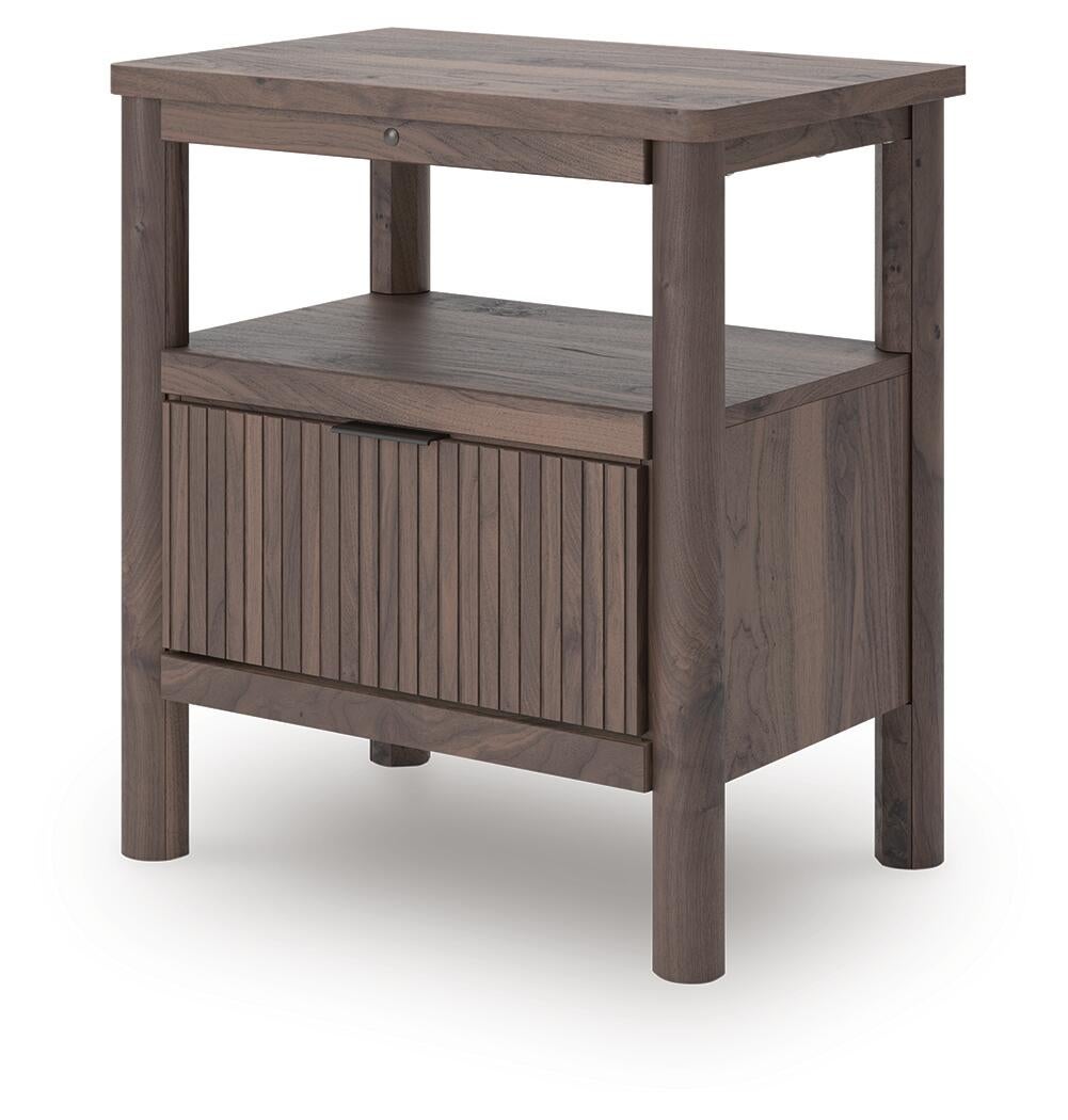 Cadmori Full Panel Bed, Dresser, Mirror and Nightstand