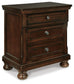 Ashley Express - Porter Two Drawer Night Stand