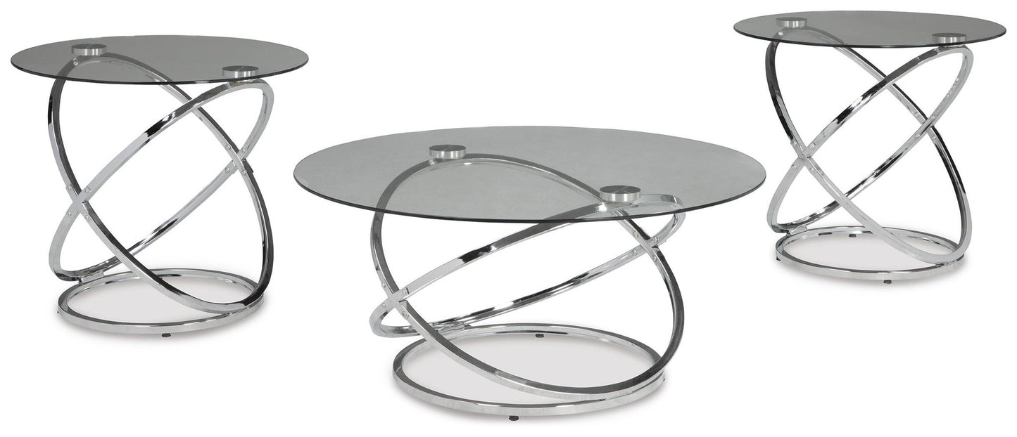 Ashley Express - Hollynyx Occasional Table Set (3/CN)