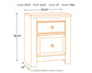 Ashley Express - Paxberry Two Drawer Night Stand