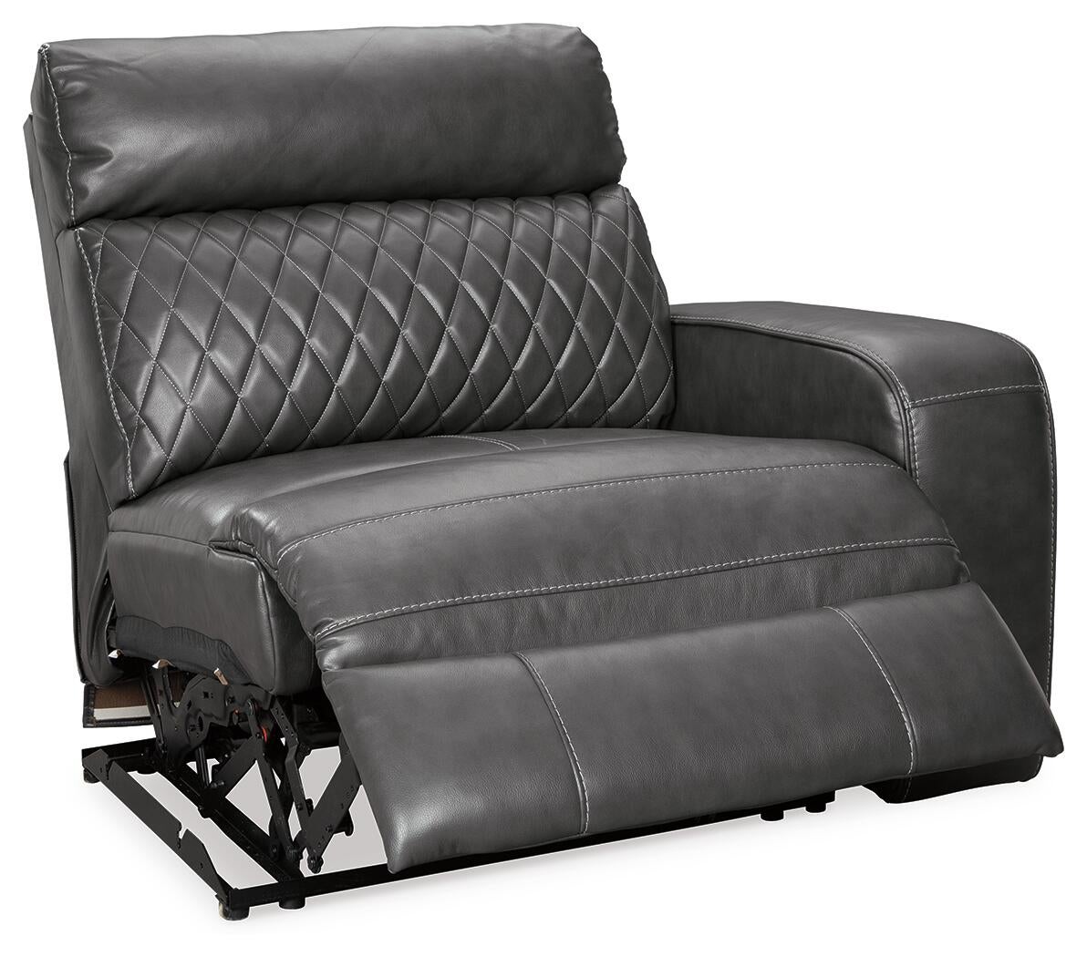Samperstone 2-Piece Power Reclining Sectional Loveseat