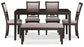 Langwest Dining Room Table Set (6/CN)