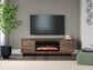 Zadilyn 72" TV Stand with Electric Fireplace