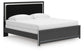 Zuraleus King Upholstered Panel Bed