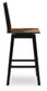 Ashley Express - Wildenauer Tall Swivel Barstool (2/CN)