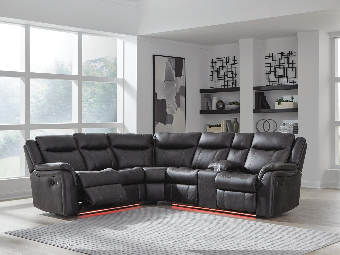 Sultan Meadow 2-Piece Reclining Sectional