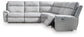 Social Pointe 5-Piece Power Reclining Sectional