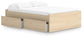 Ashley Express - Onita Full Platform Bed with 1 Side Storage