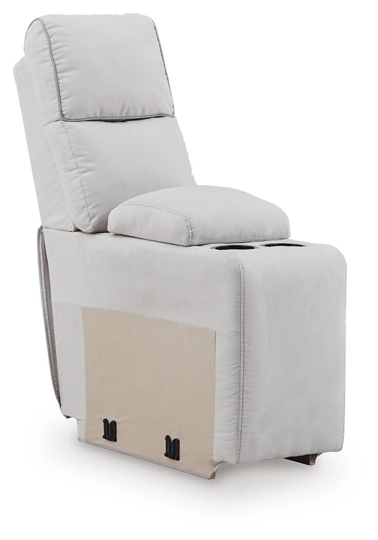 Social Pointe 5-Piece Reclining Sectional with Storage Consoles