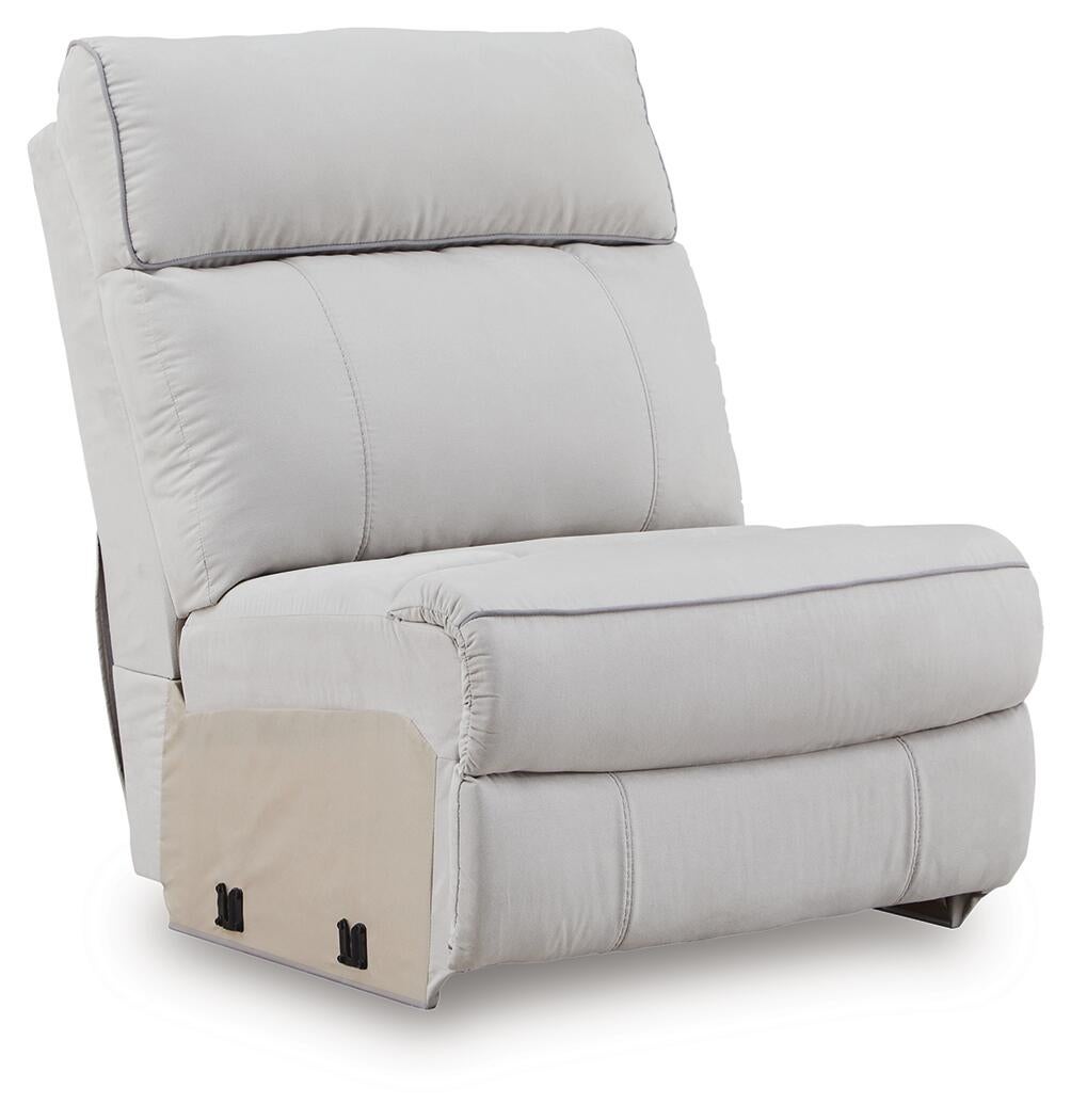 Social Pointe 7-Piece Reclining Sectional with Storage Consoles