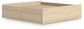 Ashley Express - Onita King Platform Bed with 1 Side Storage