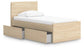 Ashley Express - Onita Twin Panel Platform Bed with 1 Side Storage