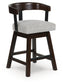 Ashley Express - Haddigan UPH Swivel Barstool (2/CN)