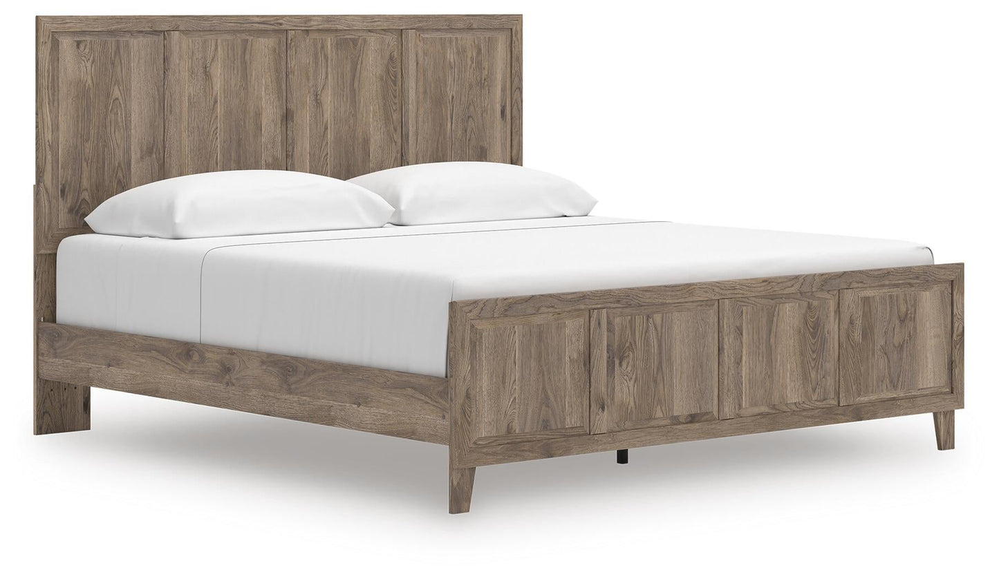 Rusticott King Panel Bed