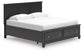 Lanolee King Panel Storage Bed