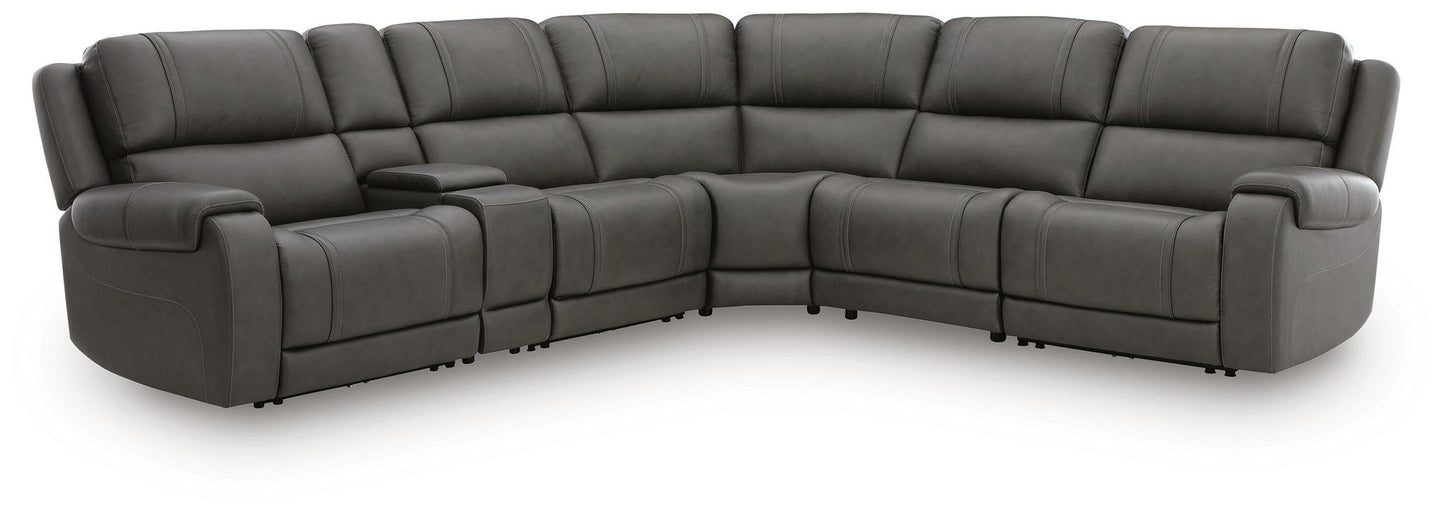 5Z - Pittson 6-Piece Power Reclining Sectional