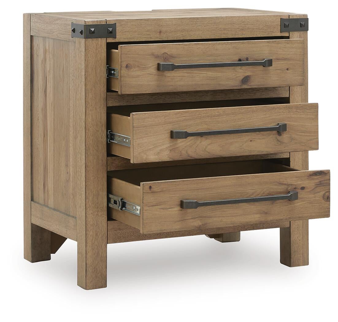 Ashley Express - Ridgester Three Drawer Night Stand