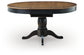 Ashley Express - Clorazi Oval DRM Butterfly EXT Table