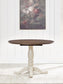 Ashley Express - Wirloni Round DRM Drop Leaf Table