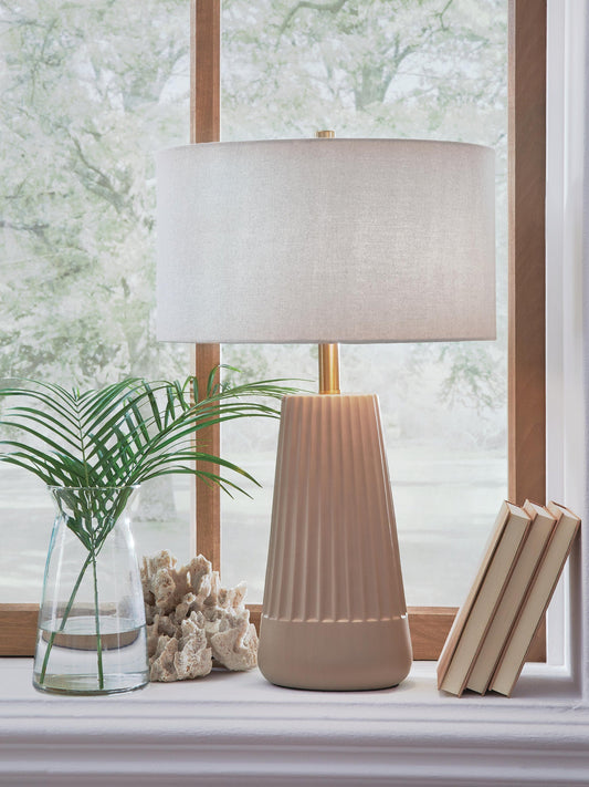 Ashley Express - Dellner Ceramic Table Lamp (1/CN)