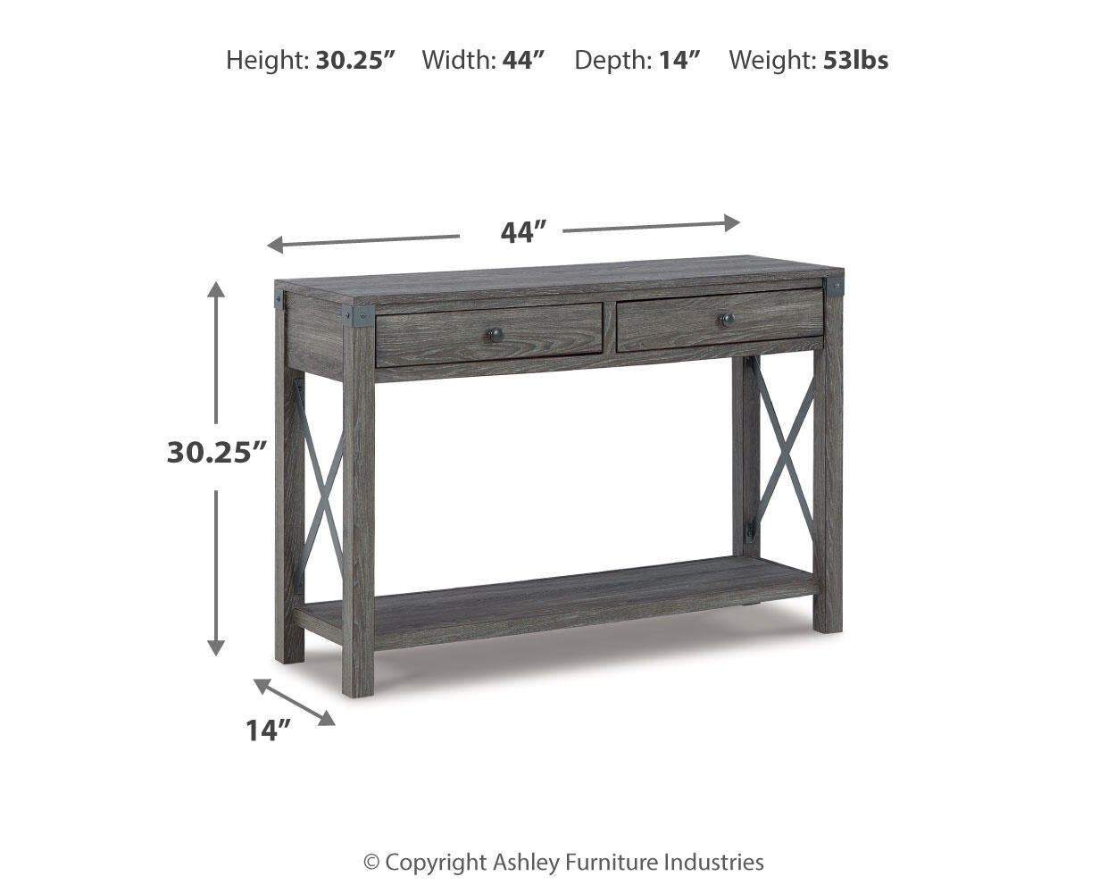 Ashley Express - Freedan Console Sofa Table