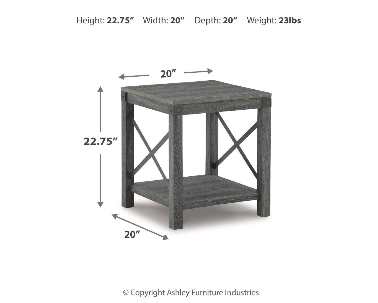 Ashley Express - Freedan Square End Table