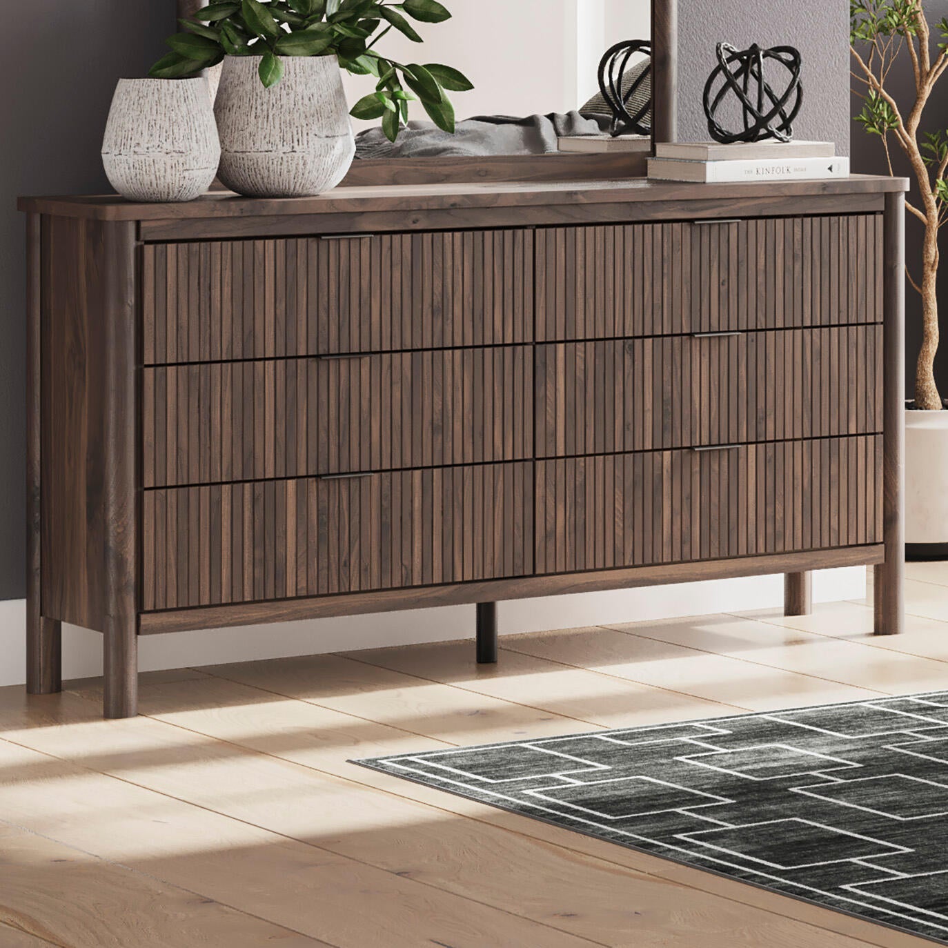 Pamytta Six Drawer Dresser