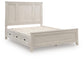 Darbonton Queen Panel Storage Bed