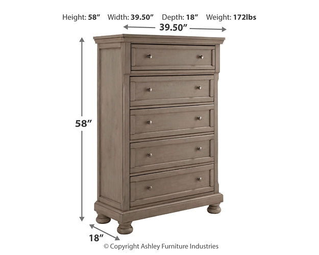 Robbinsdale Five Drawer Chest