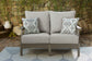 Visola Outdoor Loveseat with Coffee Table